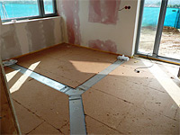 Dům snů - podlahová konstrukce STEICO floor systém